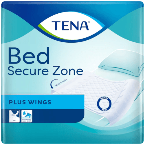 Tena Bed Plus Wings Resguardo para Proteção 180x80cm 20 Unidades