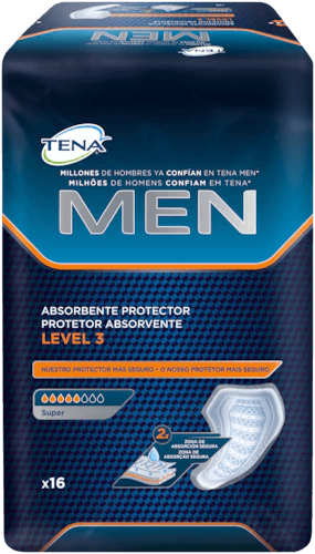 TENA Men Protetor Absorvente Nível 3 x 16