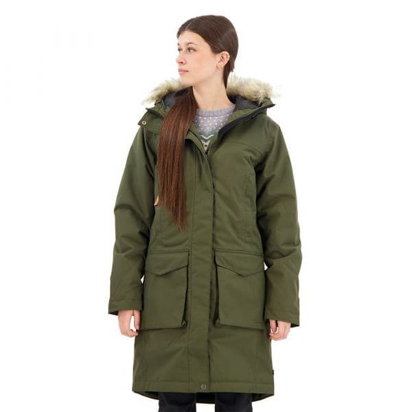 Fjällräven Nuuk Lite Parka Verde M Mulher