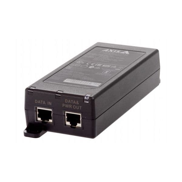 Axis Injetor PoE Midspan 02208-001 Gigabit Ethernet 56V 30W Preto