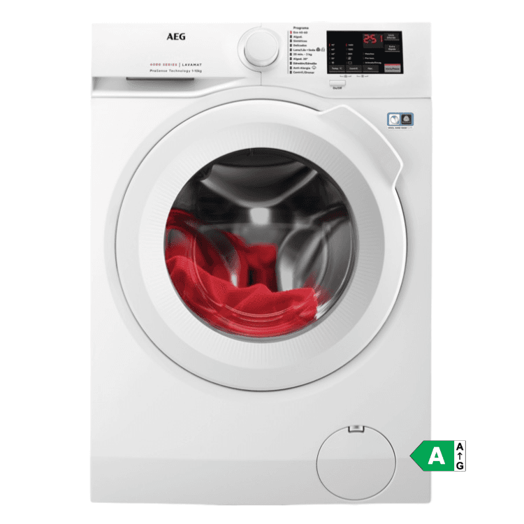 Máquina de Lavar Roupa AEG L6FBI147P | 10kg, 1400rpm, Classe A