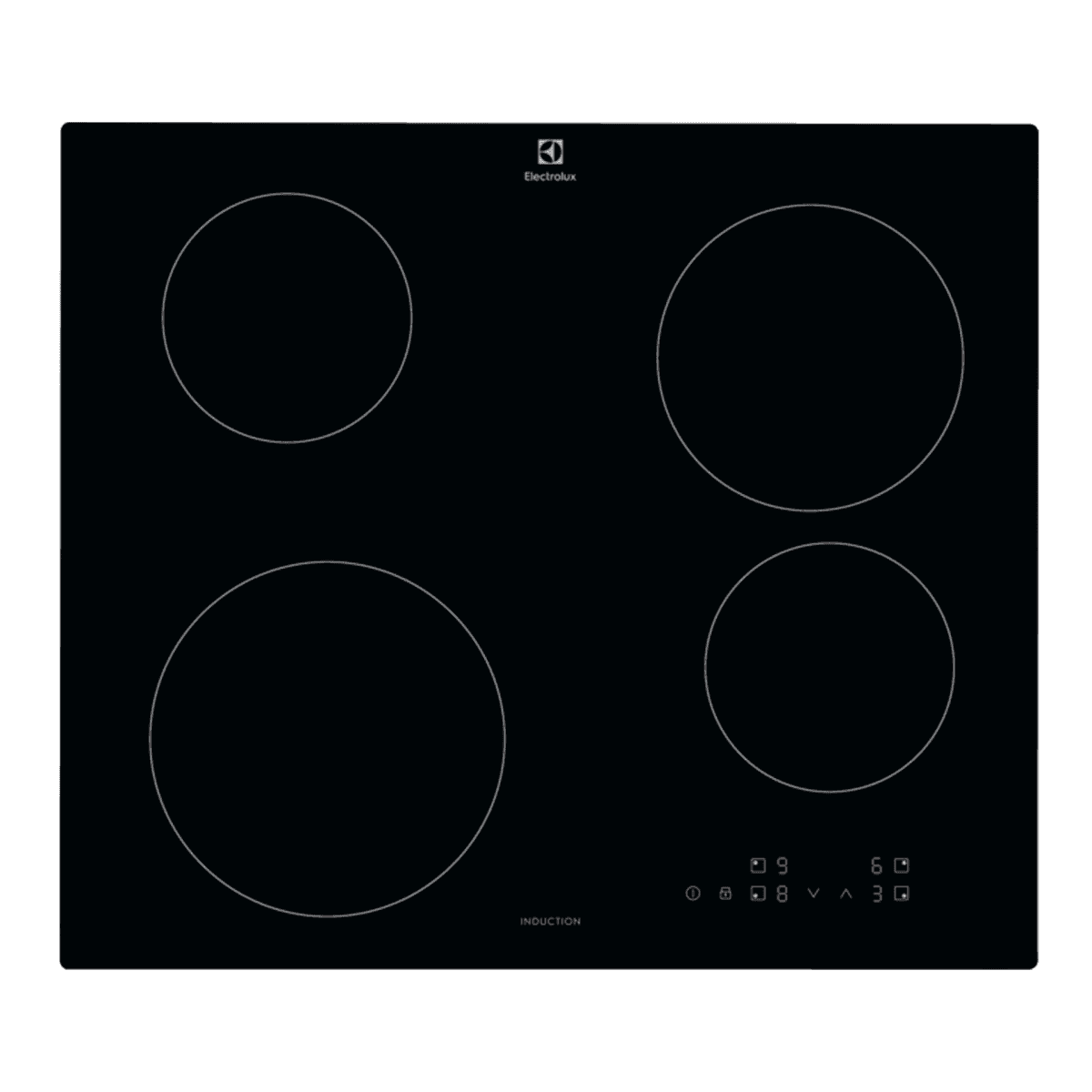 Placa de Indução Electrolux EIB60420CK | 60cm, 4 Zonas, PowerBoost