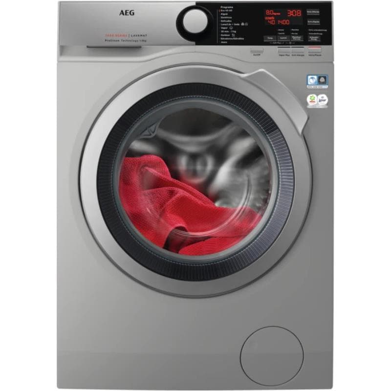 Máquina de Lavar Roupa AEG L7FEE842S | 8kg, C, 75dB