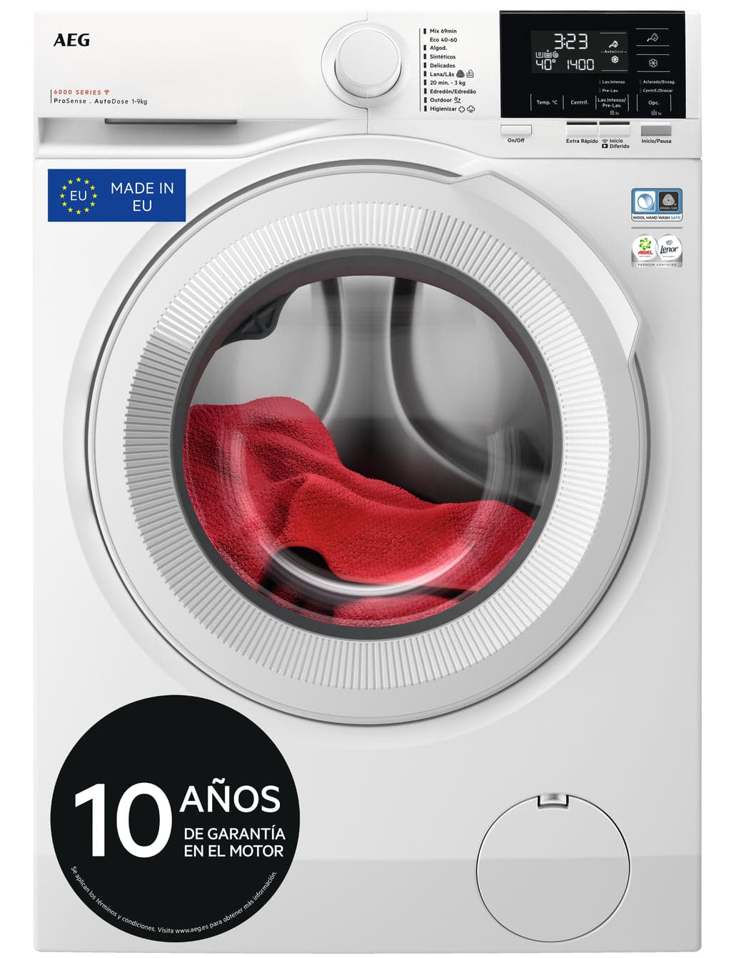 AEG LFR6194O2Q 9Kg 1400RPM Classe A