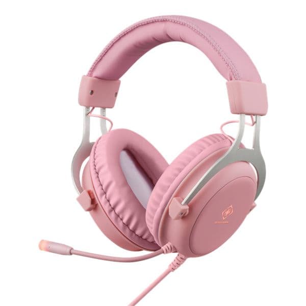 Deltaco GAM-030-P Rosa Com Fios PC/PS4/Nintendo Switch/Xbox One