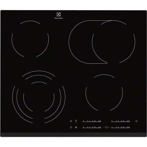 Placa Vitrocerâmica Electrolux Ehf6547fxk 60 Cm 4 Bocas Preta
