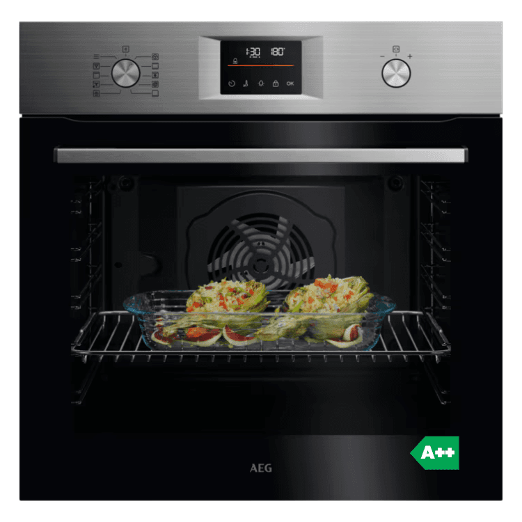 Forno Elétrico AEG OU5PB40SM | 72L, Pirolítico, A++