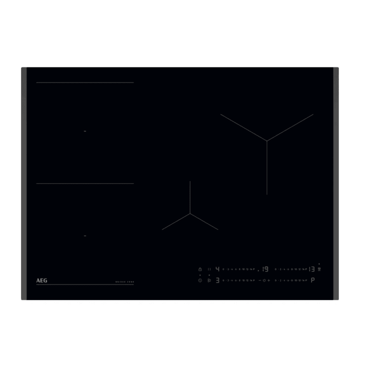 Placa Indução AEG TO74IB00FB 70cm