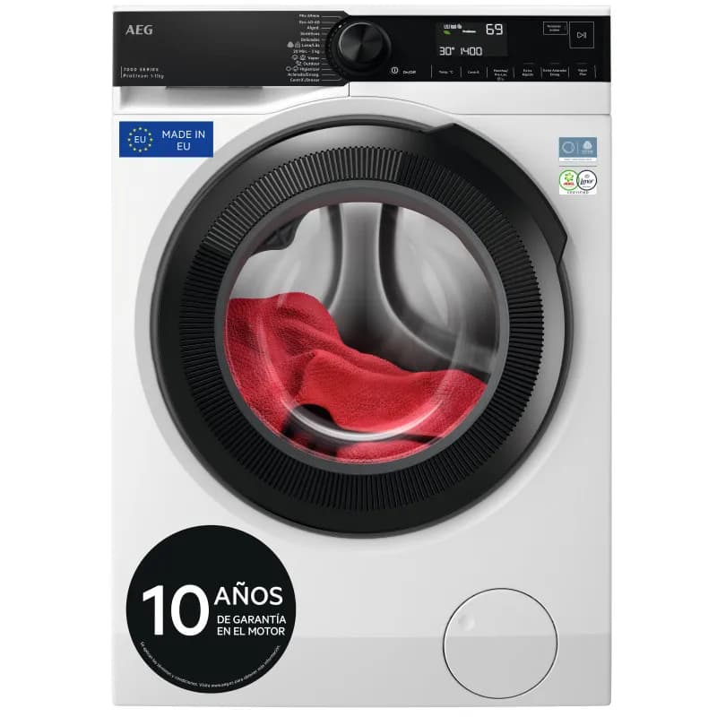 Máquina de Lavar Roupa AEG LFSR7304L4B 11Kg 1400RPM Classe A Branco