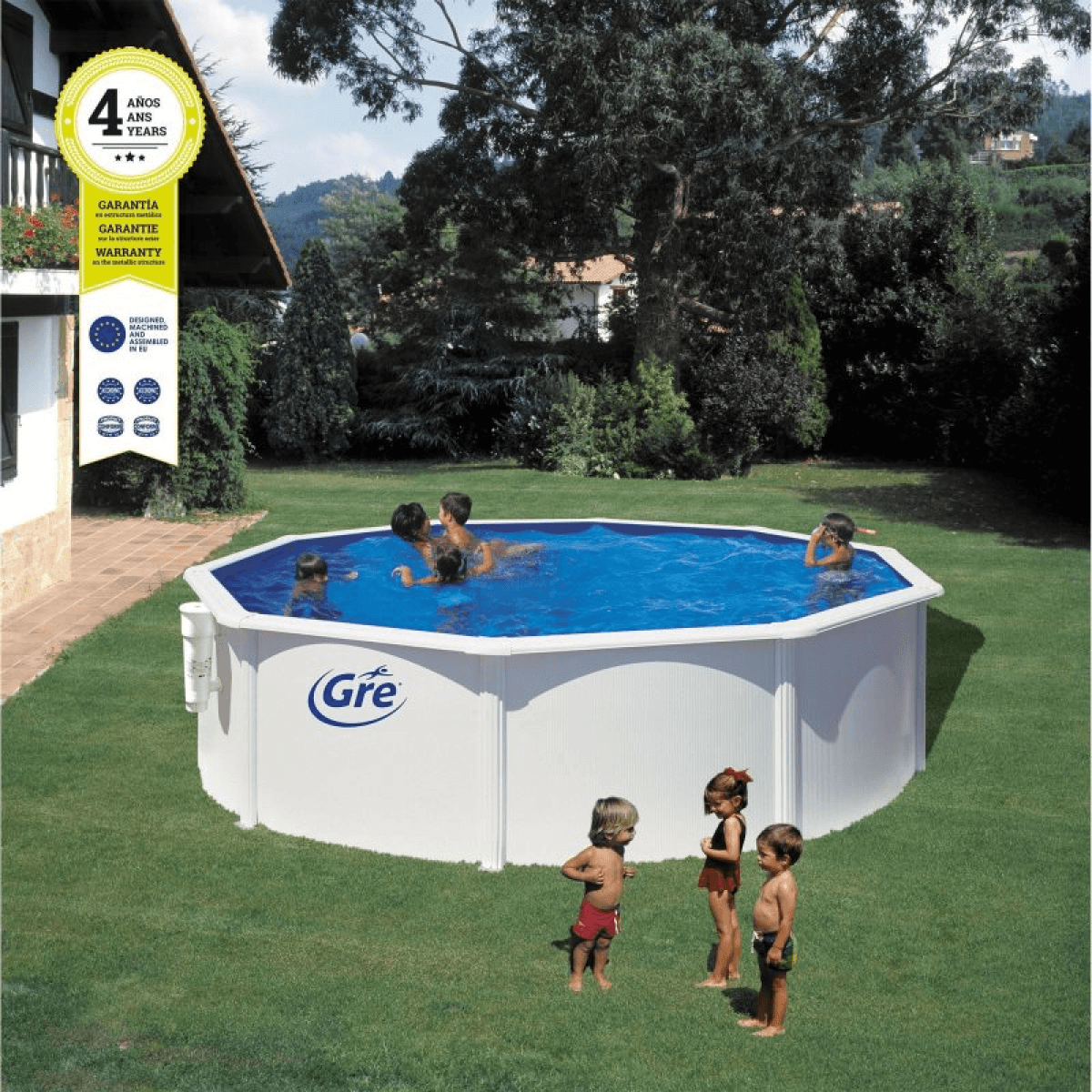 Gré Piscina KITPR453 460X120 cm