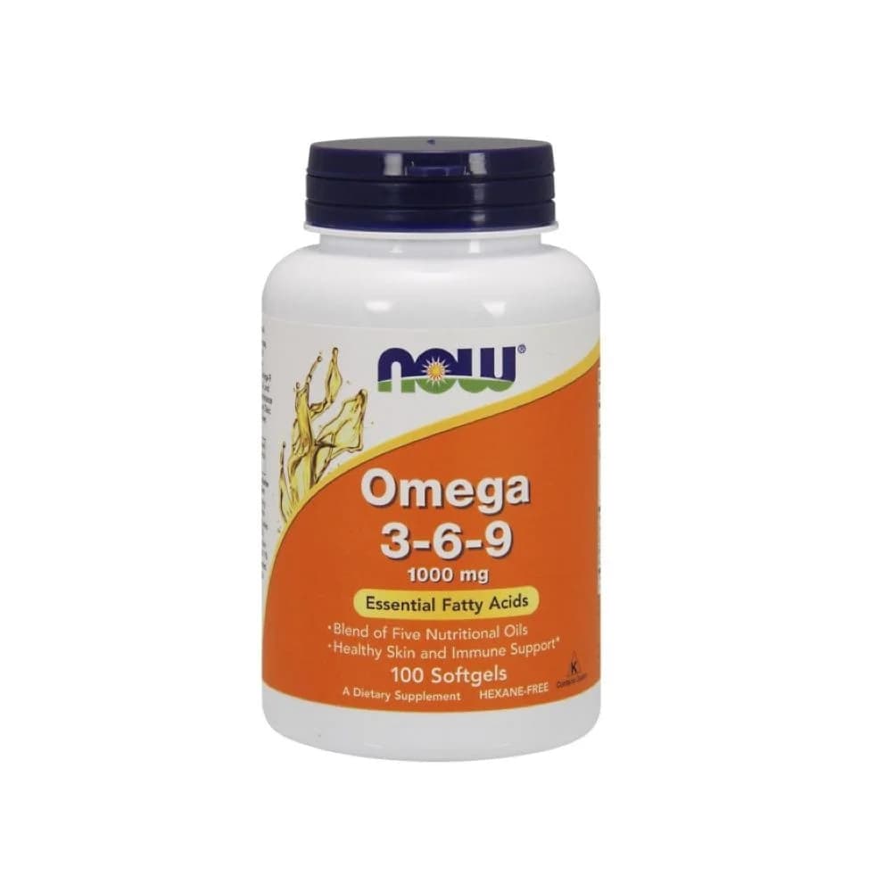 Now Omega 3-6-9 1000mg 100 Cápsulas