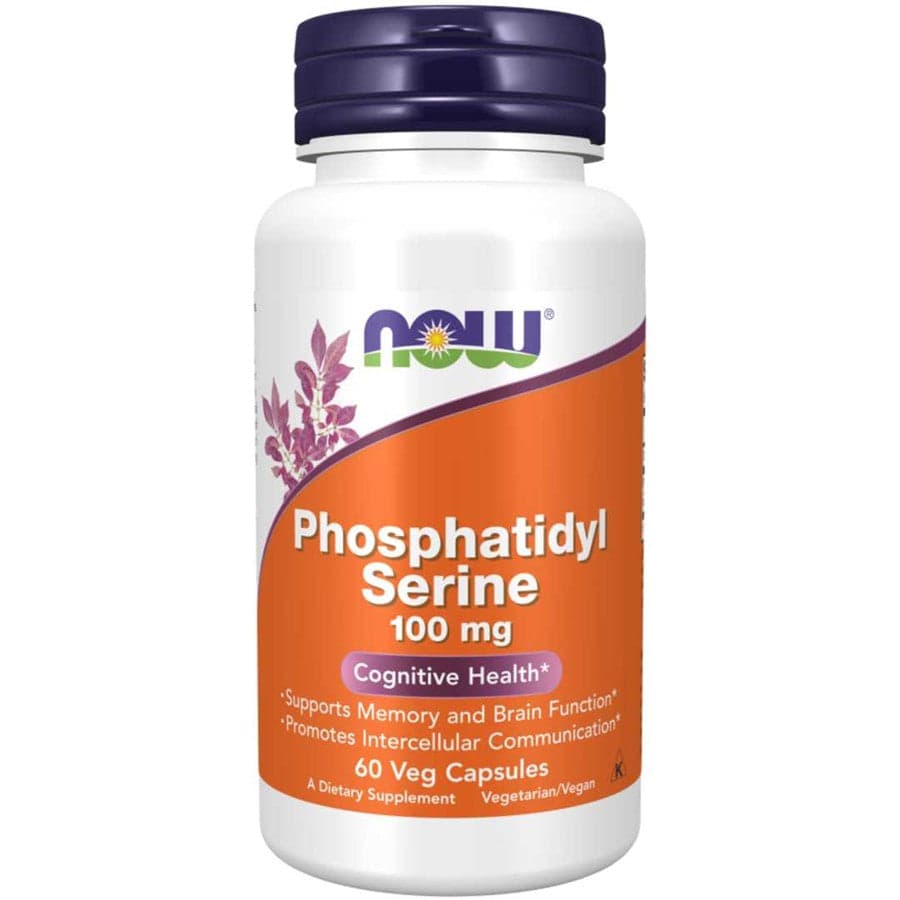 Now Phosphatidyl Serine 100mg 60 Cápsulas