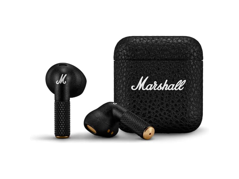 Earbuds Marshall Minor IV True Wireless Stereo Pretos - MEGAONLINE