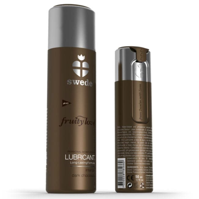 Swede Lubrificante Fruity Love de Chocolate Preto 50ml 84660