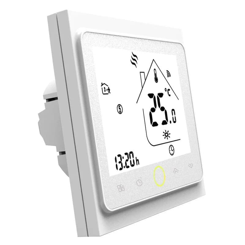 Moes Controlador Inteligente para Piso Radiante Elétrico Zigbee Preto