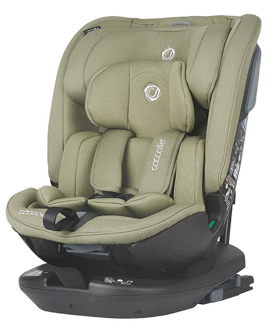 Cadeira auto rotativa I-Size Coccolle Velsa Moss Green