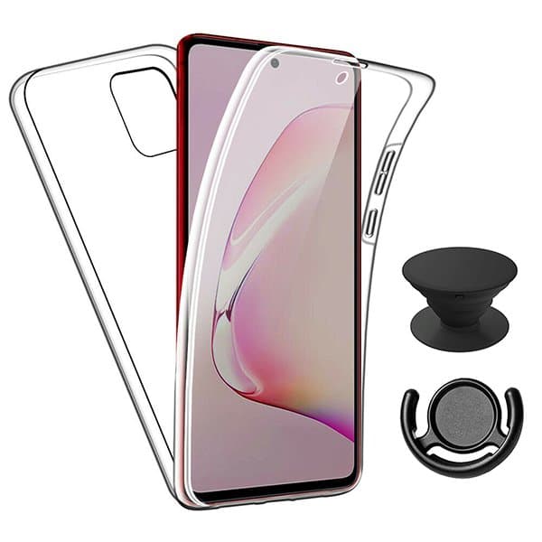 Kit Capa 3x1 360° Impact Protection + 1 GripHolder + 1 Suporte GripHolder Preto para Xiaomi Redmi 9 Activ