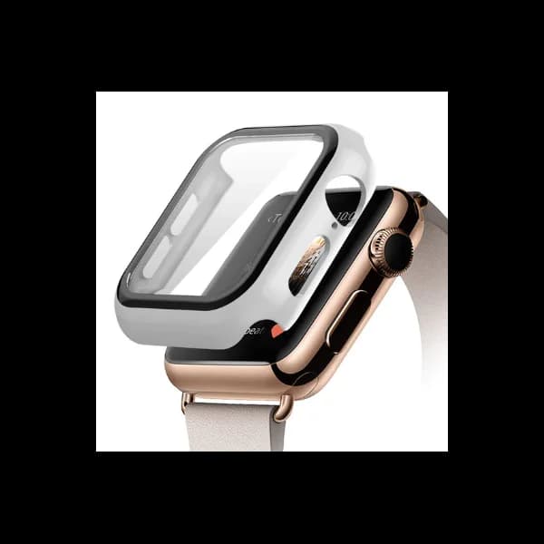 Capa Anti-Impacto para Apple Watch Series 7 - 45mm - Branco
