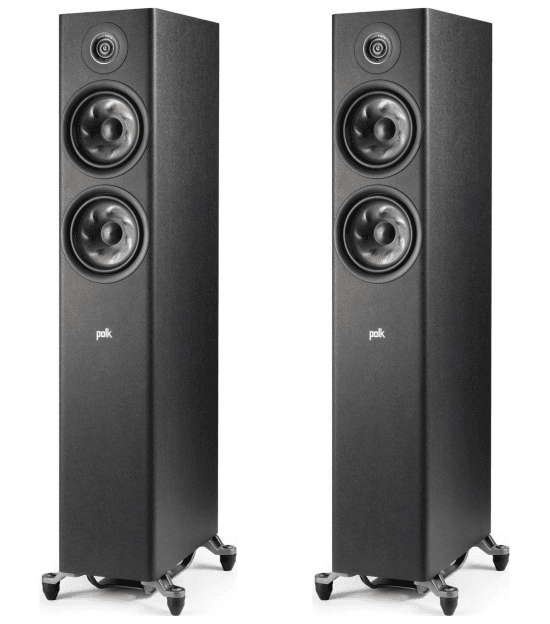 Polk Colunas De Chão Com X-port Polk Reserve R600 Black