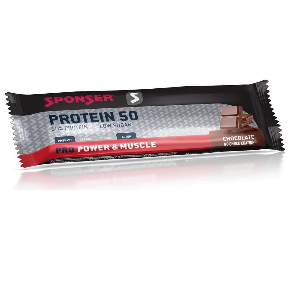 BARRA PROTEICA SPONSER PROTEIN 50 CHOCOLATE 70G