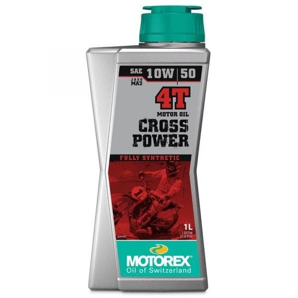 Motorex Óleo e Spray Cross Power 4T 10W-50 MA2 1L