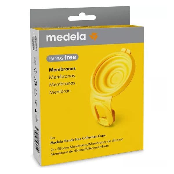 Medela Hands-Free Membranas de Silicone 2 Unidades