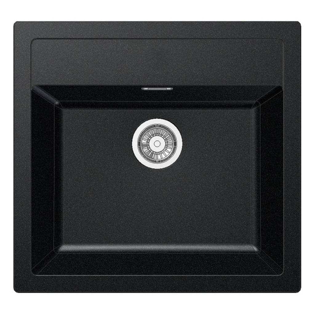 Lava-loiça Franke Banca Tectonite 610 50 1140361524 | 60 cm, Preto