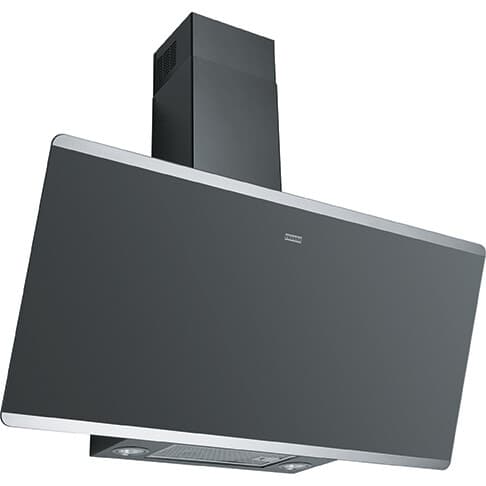 Exaustor Franke Evo Plus FPJ 925 V BK/SS Inox Vidro Preto