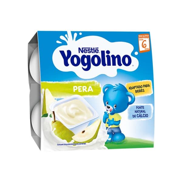 Nestlé iogolino Pêra +6M 4x100g