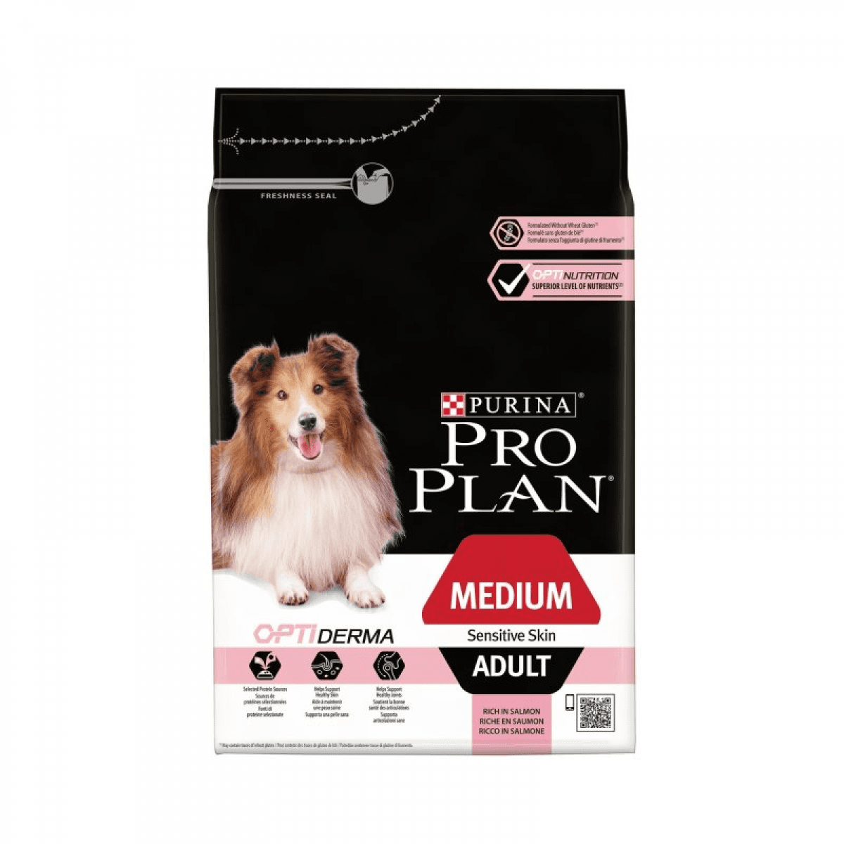 Pro Plan Dog Medium Adult Sensitive Skin – 3 kg