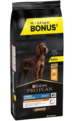 Pro Plan Dog Large Athletic Adult – 14 kg + 2,5 kg
