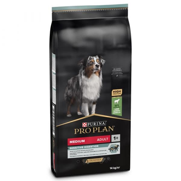 Purina Pro Plan Medium Adult Sensitive Digestion Lamb 14Kg