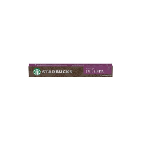 Nestlé Starbucks Caffè Verona Cápsulas de Café Nespresso 10 Cápsulas