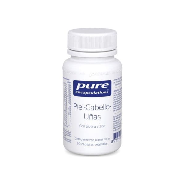 Pure Encapsulations Pele, Cabelo, Unhas 60 Cápsulas