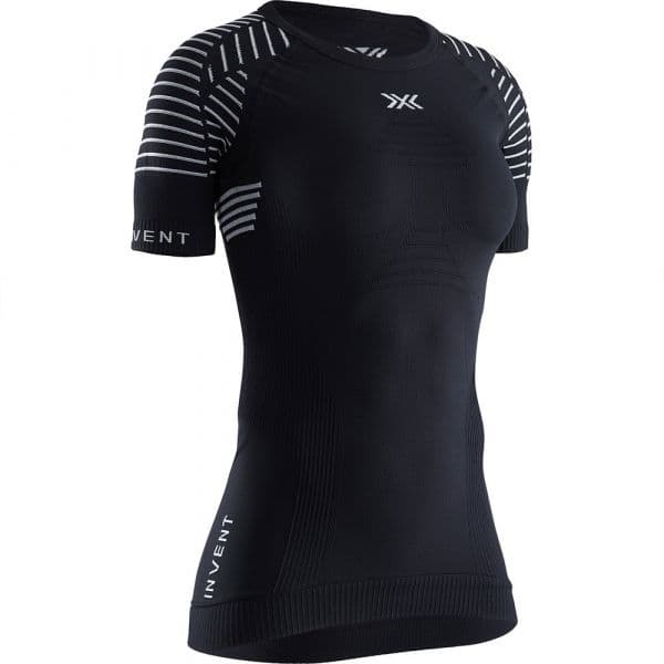 X-bionic Invent Short Sleeve T-shirt Preto L Mulher