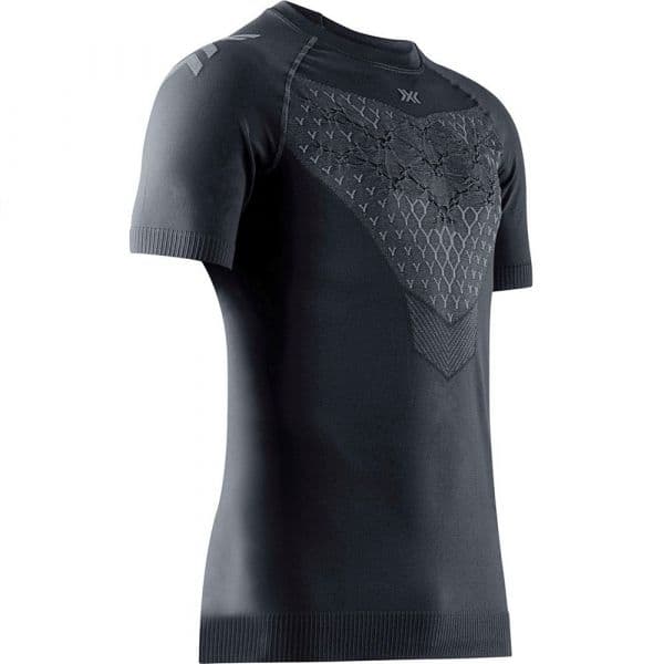 X-bionic Twyce Run Short Sleeve T-shirt Cinzento S Homem