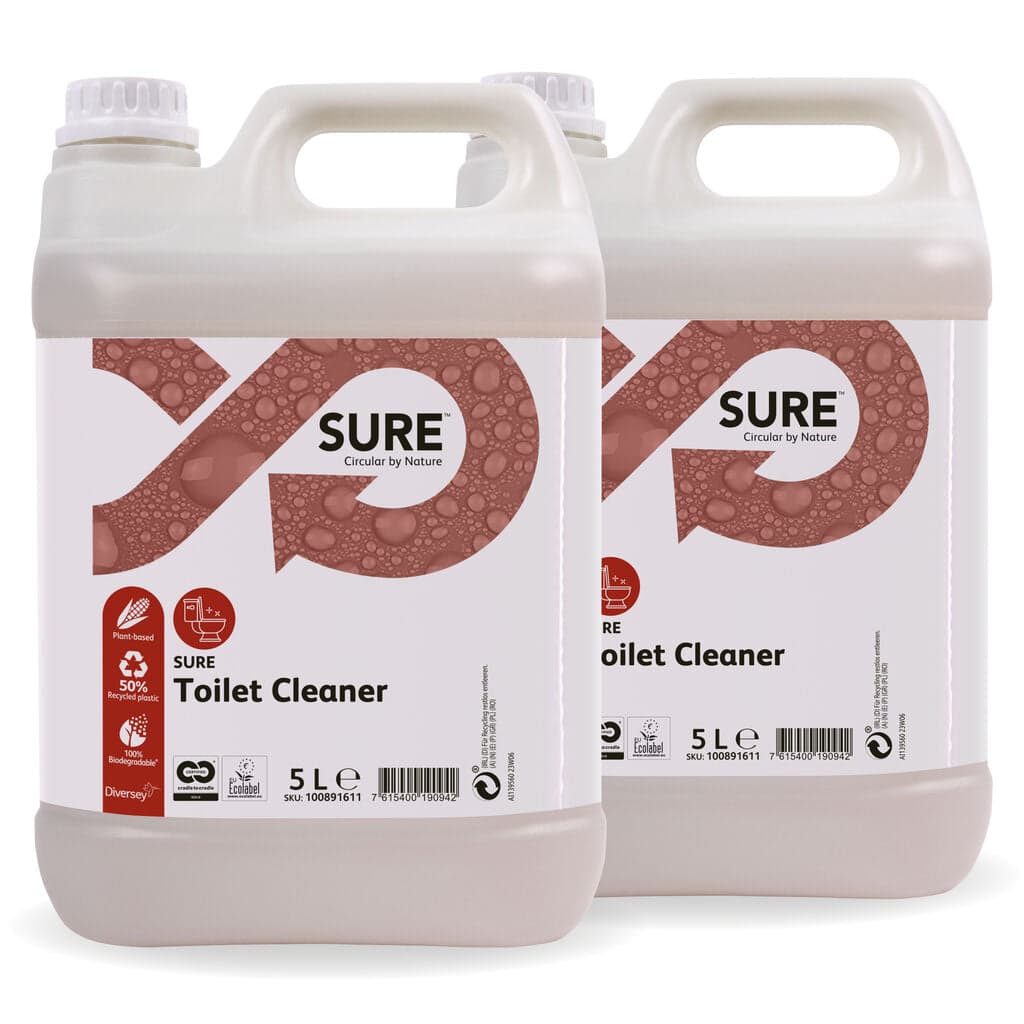 SURE Toilet Cleaner – Detergente Desincrustante para Sanitas e Urinóis à Base de Plantas 5L