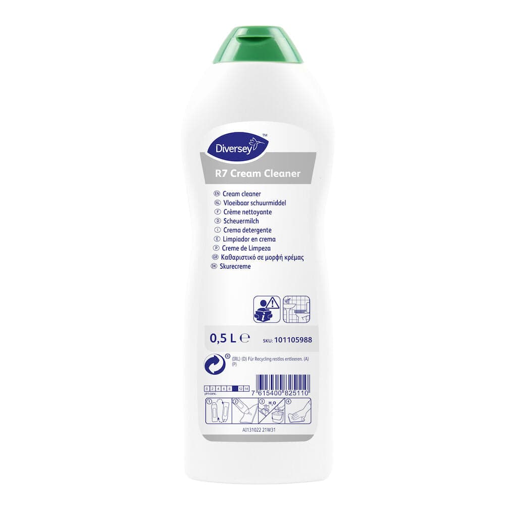 Diversey R7 – Creme de Limpeza Não Abrasivo para Superfícies Duras