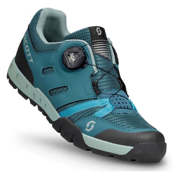 Scott Sport Crus-r Flat Boa Mtb Shoes Azul 37 Mulher