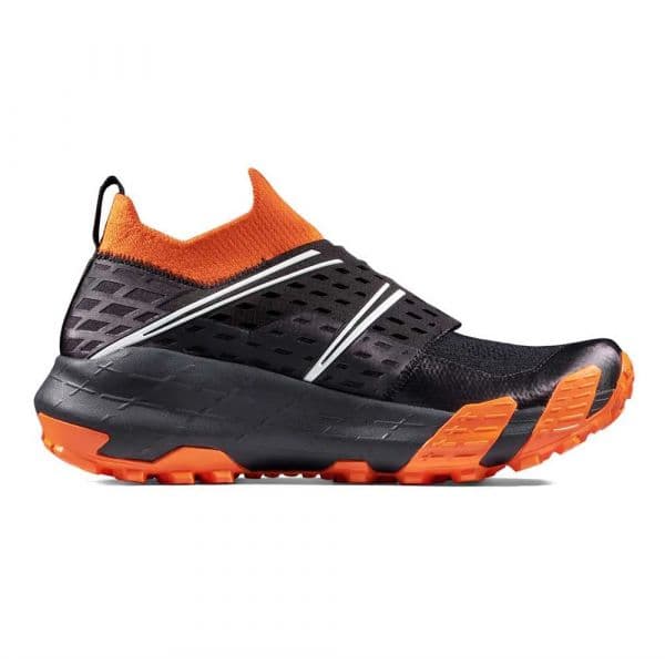 Mammut Sapatilhas de Trail Running Aenergy Tr Boa Mid Goretex Black / Dark Tangerine 37 1/3