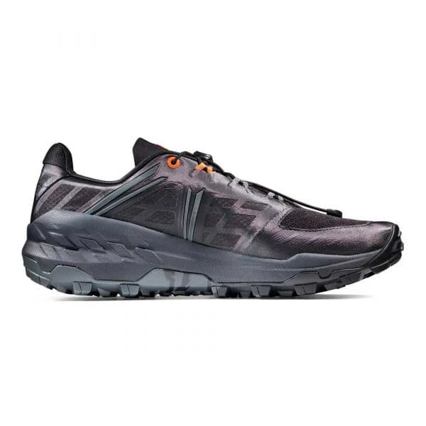 Mammut Sapatilhas de Trail Running Sertig Low Goretex Black / Dark Steel 41 1/3
