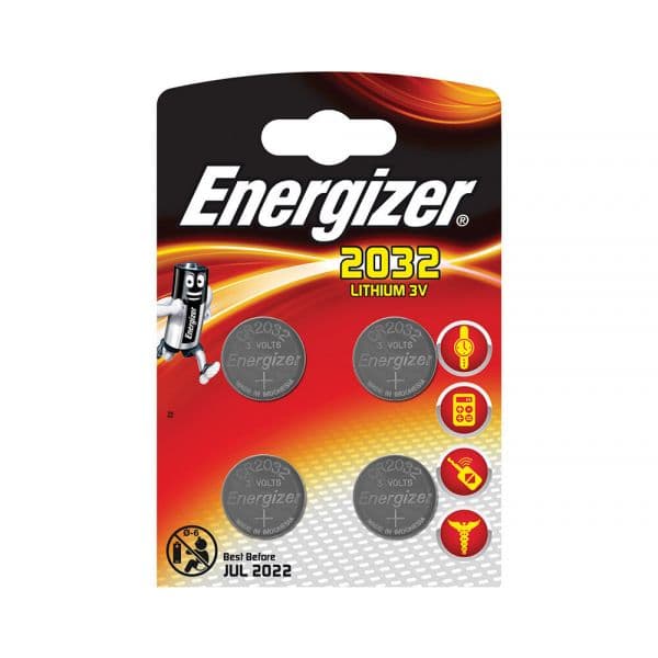 Energizer Pilha de Lítio CR2032 4 Un.