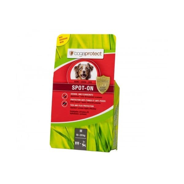 Bogar Bogacare Bogaprotect Spot On Cães M 3 Pipetas