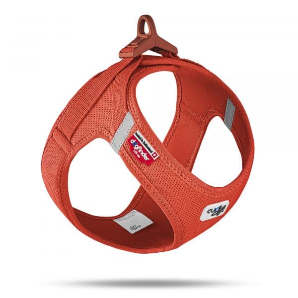 Curli Peitoral Clasp Air Mesh Laranja Cães Xl Laranja