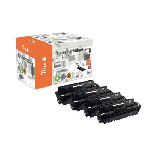Toner Peach HP 410X CF410-3X MultiPack Compatível