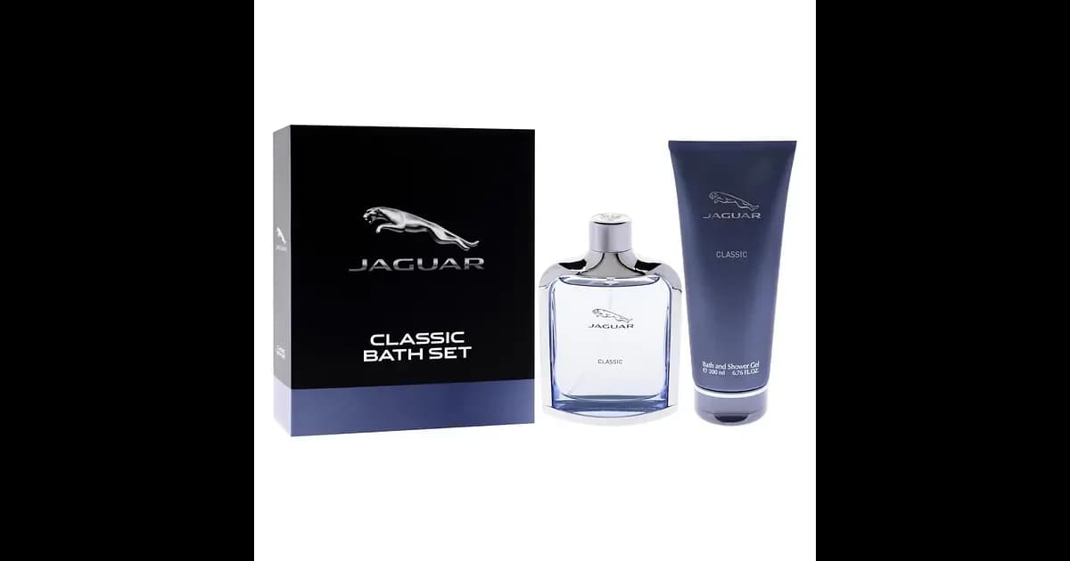 Coffret Jaguar Blue 100ml EDT e gel de banho 200ml para homem