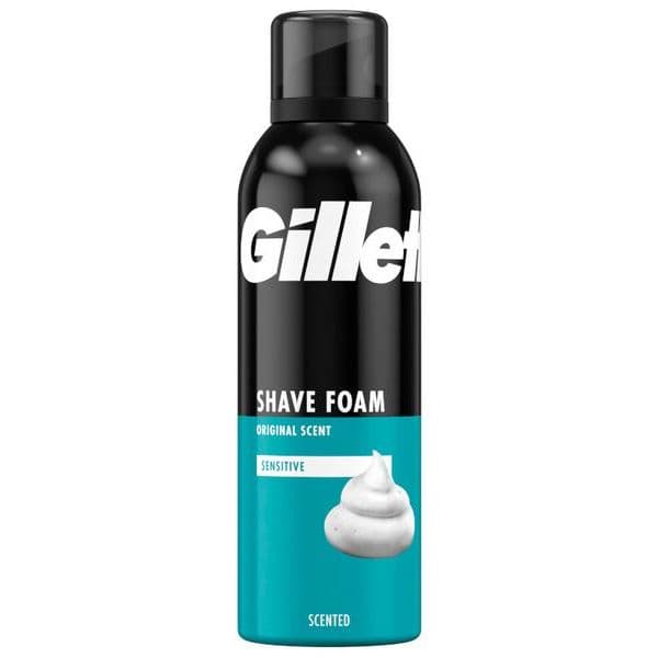 Gillette Classic Foam Espuma Pele Sensível 200ml