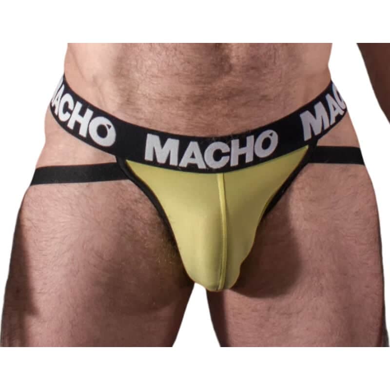 Macho – Mx25a Jock Lycra Amarelo M