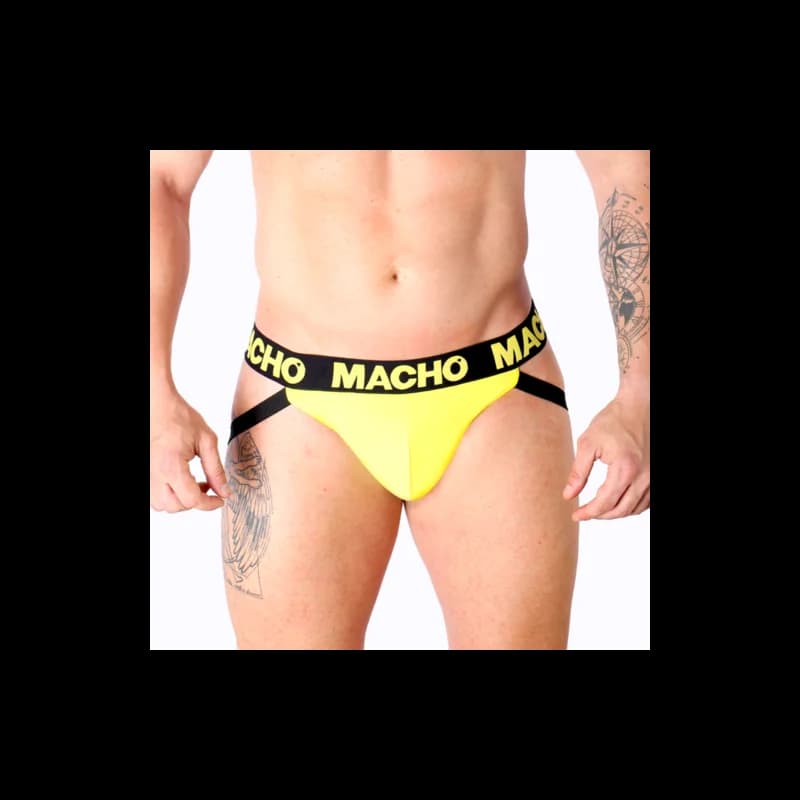 Macho – Mx25a Jock Lycra Amarelo Xl