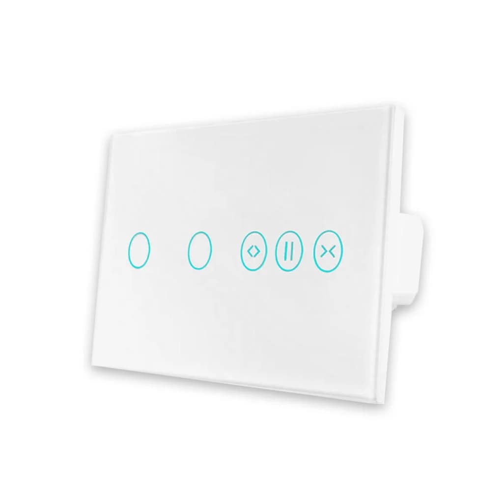 Light switch + Double Intelligent WiFi Interes Switch Smartify - White